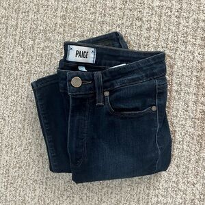 Paige Huxton Ultra Skinny- Dark Wash Jeans